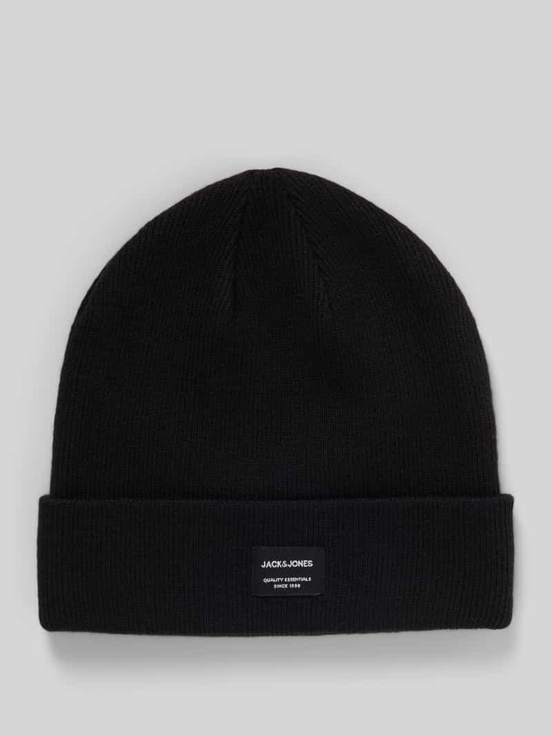 Jack & jones Beanie met labeldetail