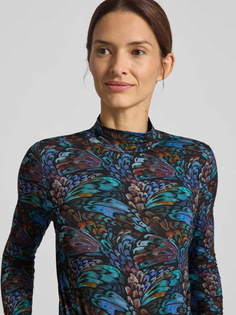 Scotch & Soda Shirt met lange mouwen en opstaande kraag