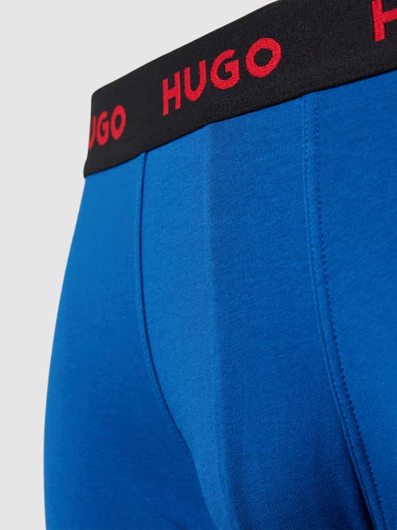 HUGO Boxershort met elastische band met label