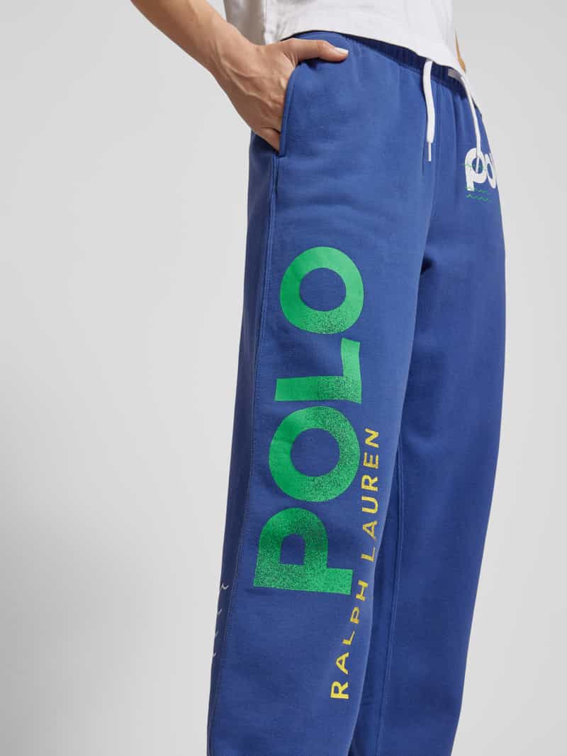Polo Ralph Lauren Regular fit sweatpants met labelprint