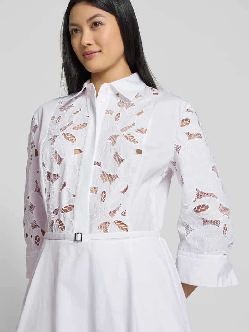 Boss Mini-jurk met kant model 'Derodi'
