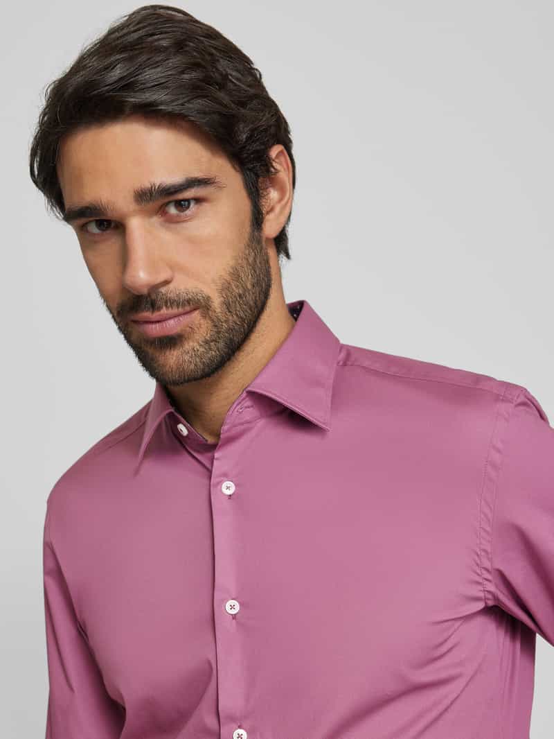 Boss Regular fit zakelijk overhemd met knoopsluiting model 'Hank'