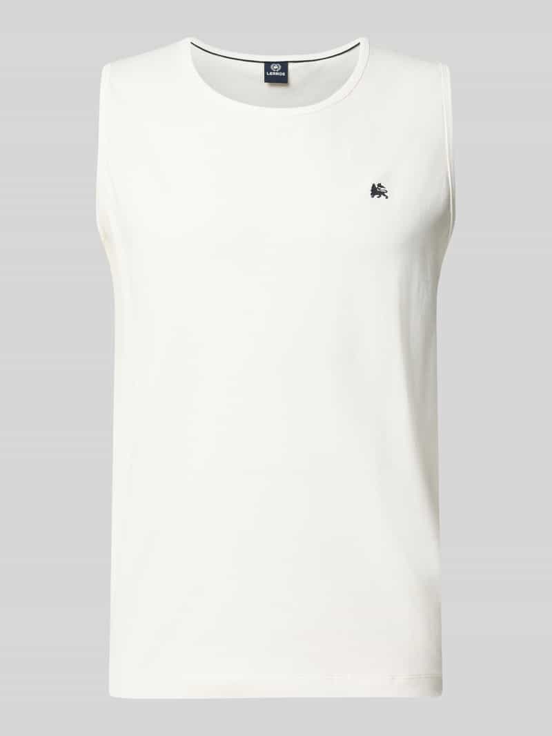 Tanktop met ronde hals en logoprint