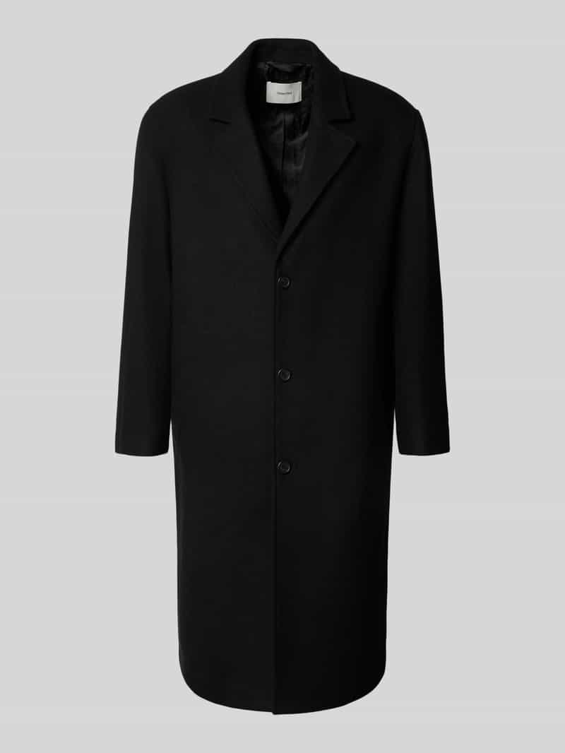 Selected Homme Relaxed fit lange wollen jas met reverskraag model 'MILOS'