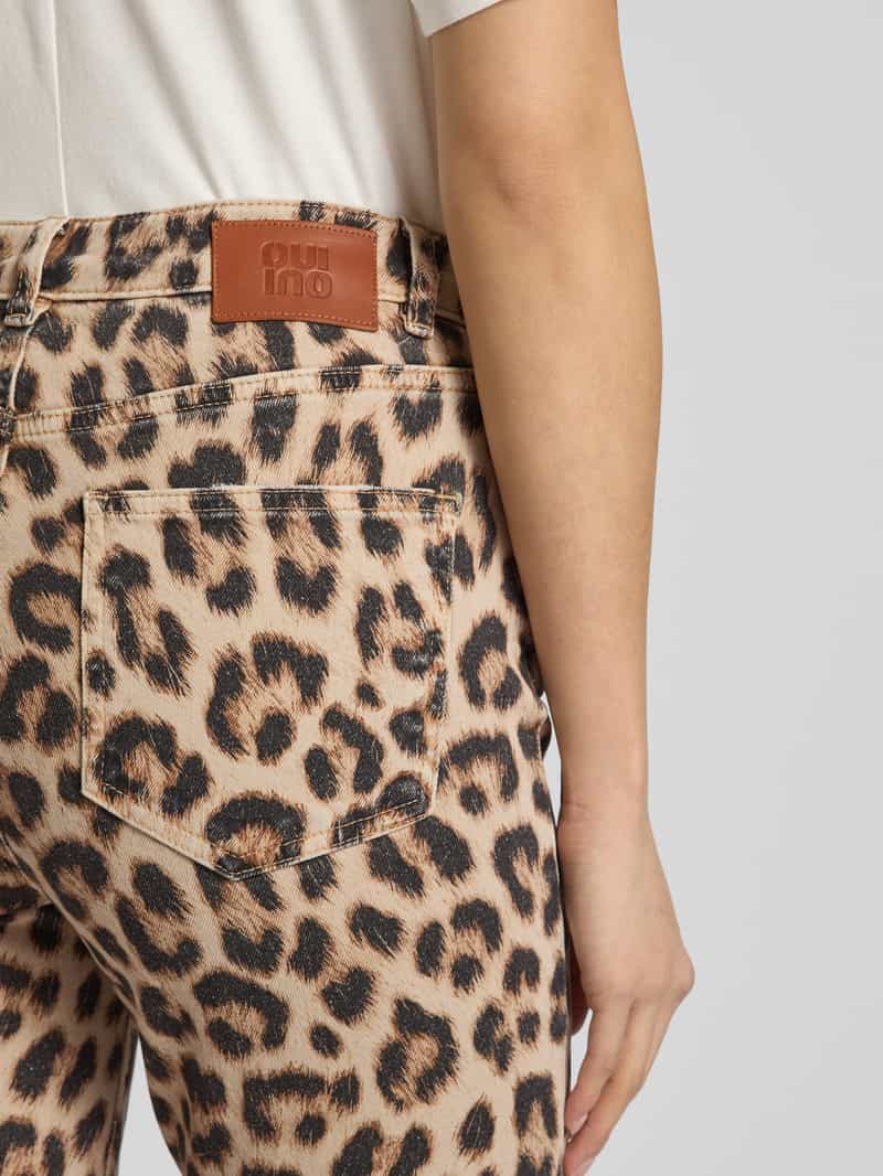 Oui Relaxed fit broek met verkort model