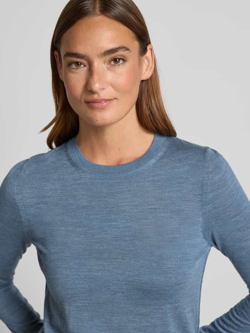 Boss Regular fit gebreide pullover van pure scheerwol model 'FERPINA'