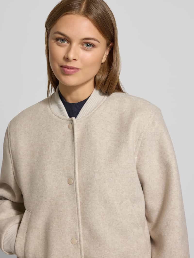 Vero Moda Regular fit collegejack met drukknopen model 'FORTUNE'