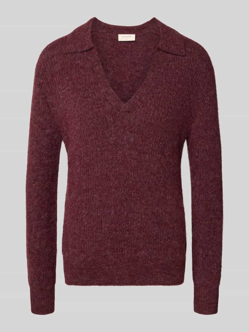 FREE QUENT Gebreide pullover met ribboorden model 'Hil'
