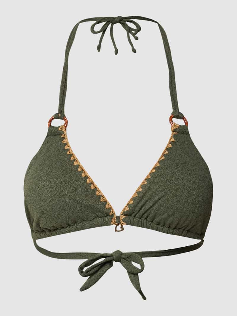 banana moon Bikinitop met vetersluiting aan de achterkant model 'YERO SANTAFE'