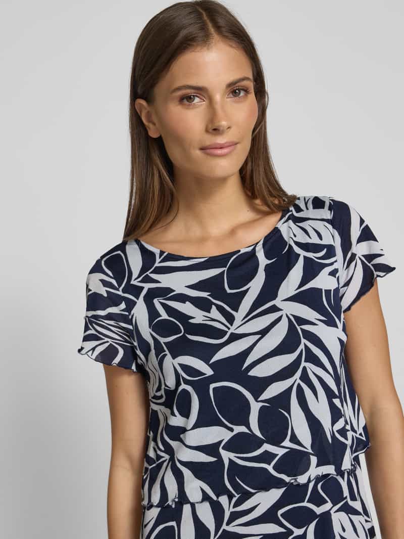 Betty Barclay Knielange jurk in laagjeslook