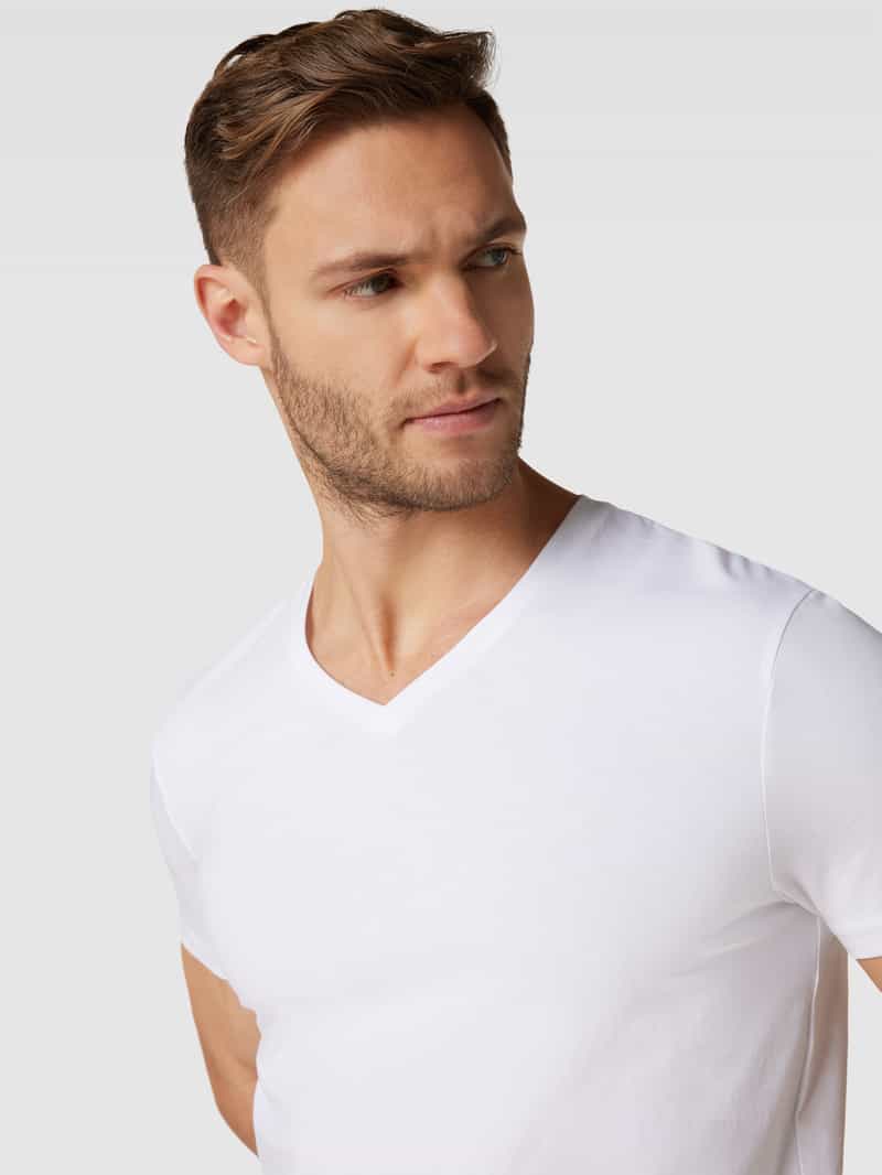 HUGO T-shirt met logoprint in een set van 2 stuks