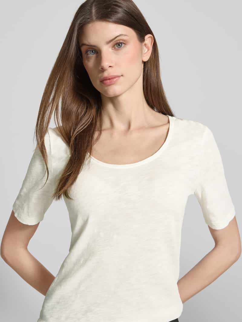 Marc O'Polo Regular fit T-shirt van slubjersey