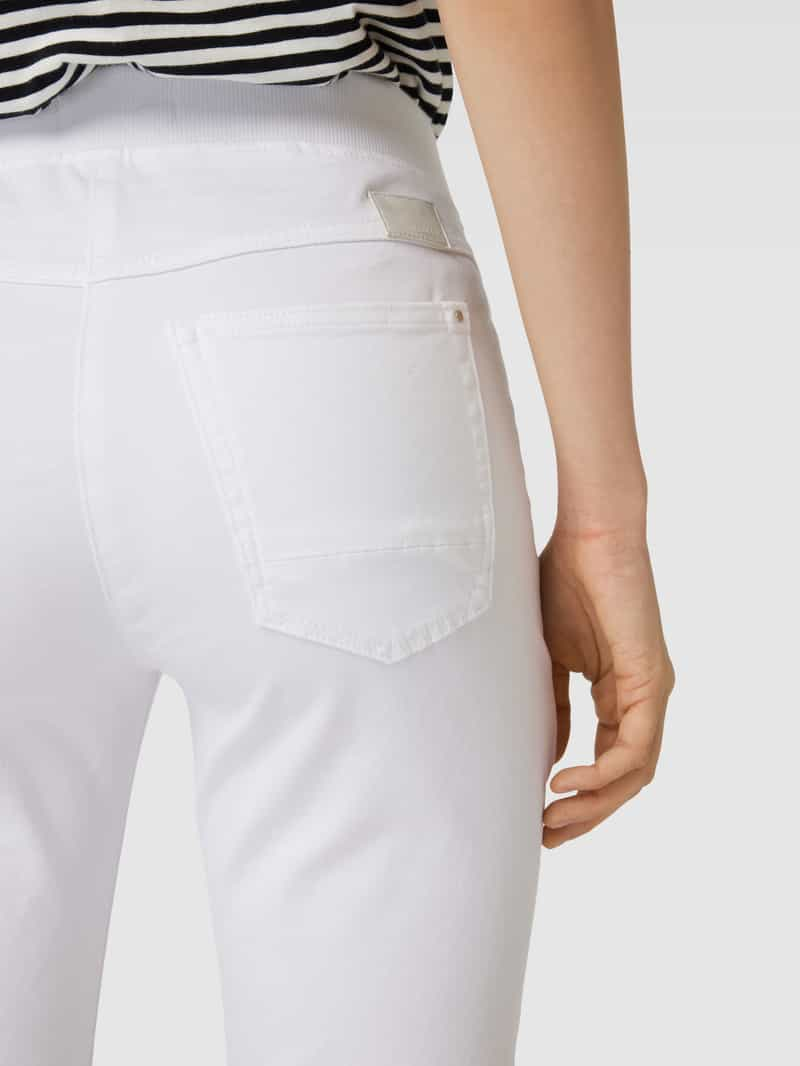 Raphaela By Brax Slim fit jeans met elastische band model 'Pamina Fun'