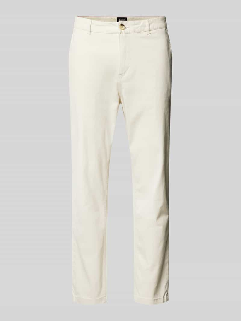 Scotch & Soda Broek in effen design, model 'The Drift'