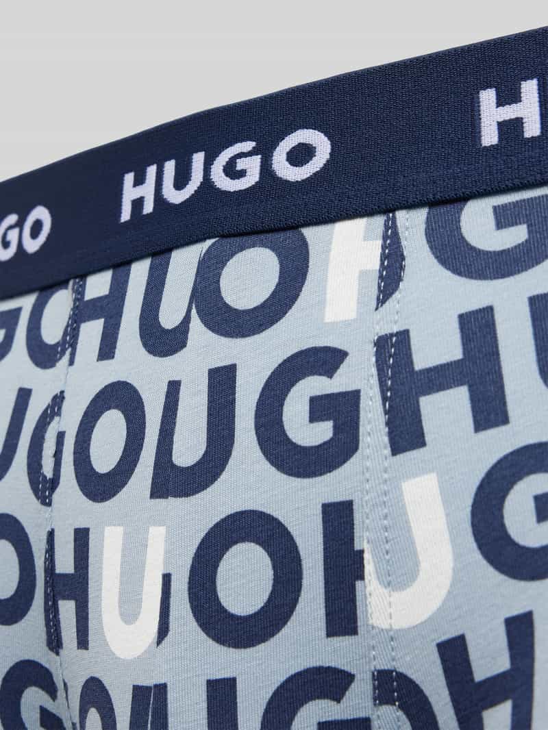 HUGO Boxershort met elastische band in een set van 3 stuks