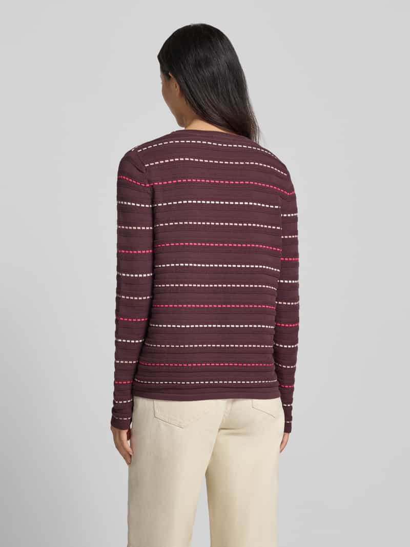 Christian Berg Woman Gebreide pullover met structuurpatroon