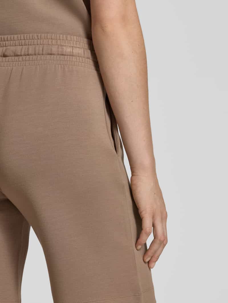 Christian Berg Woman Sweatshorts met elastische band