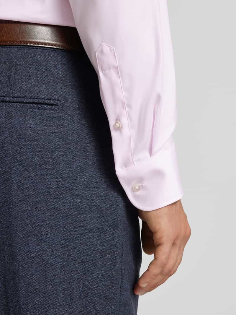 Eterna Slim fit zakelijk overhemd van twill