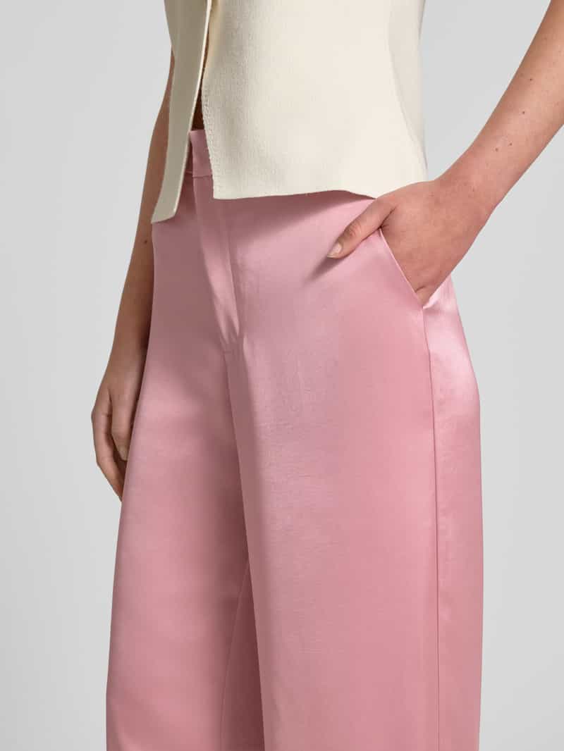 NEO NOIR Broek met wijde pijpen en steekzakken model 'Emmett'