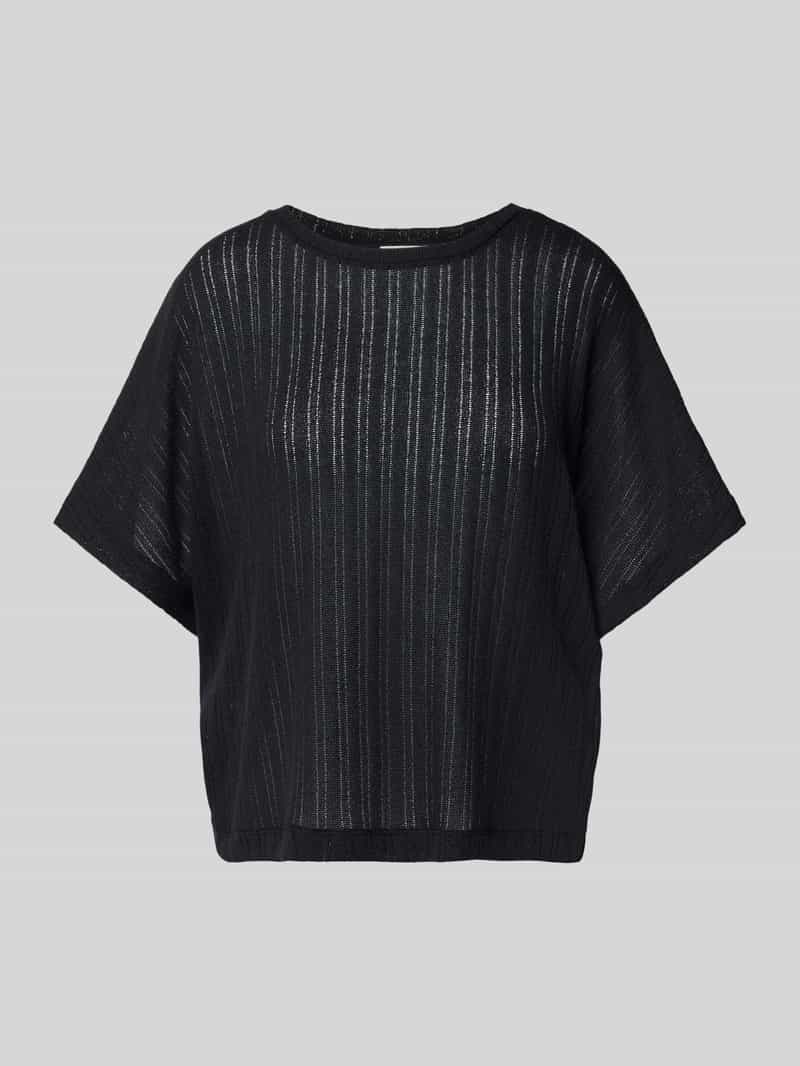 Tom Tailor Loose fit gebreid shirt met katoen