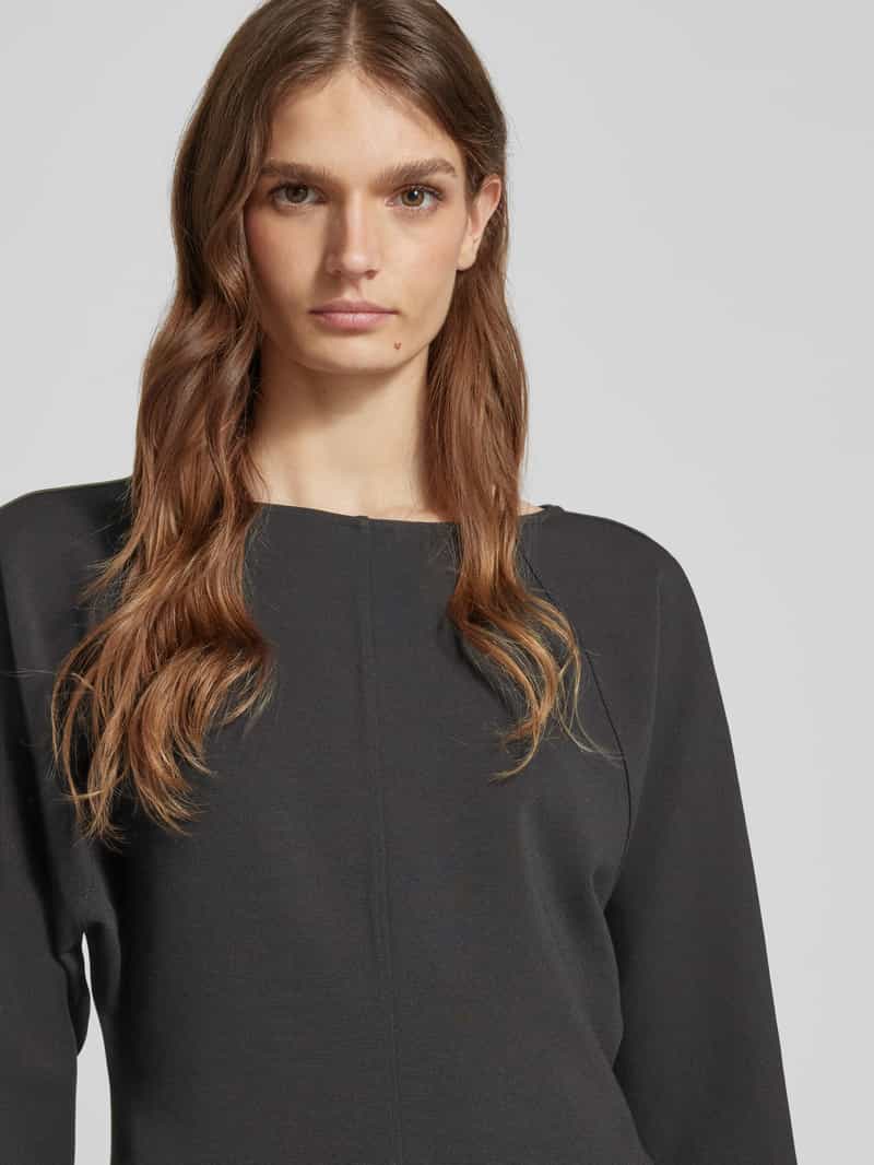 someday Knielange jurk met ronde hals model 'Quilomena'