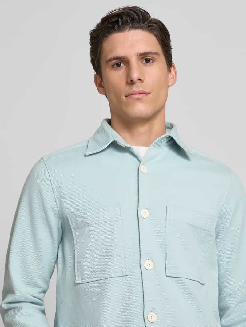 Strellson Overhemdjack met knoopsluiting model 'Nolan'
