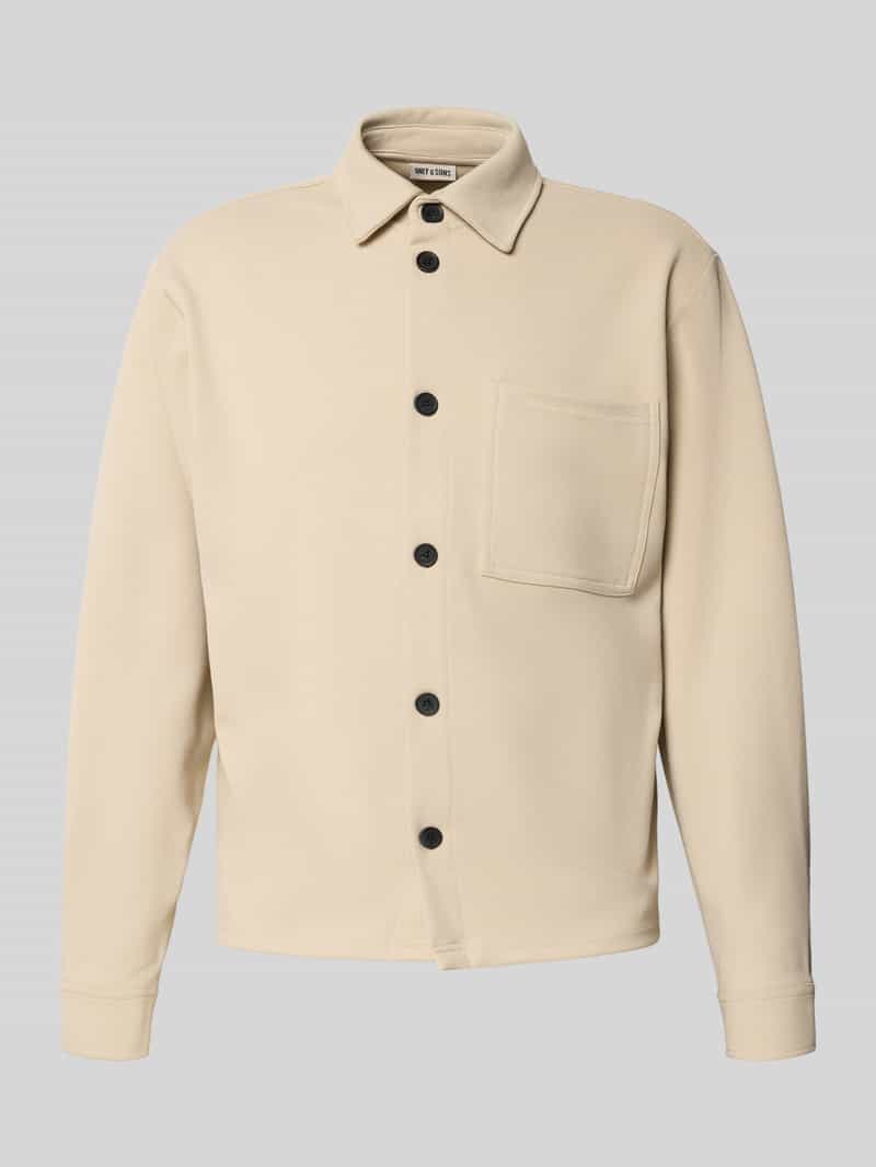 Only & Sons Relaxed fit vrijetijdsoverhemd met viscose model 'NEW KODYL'