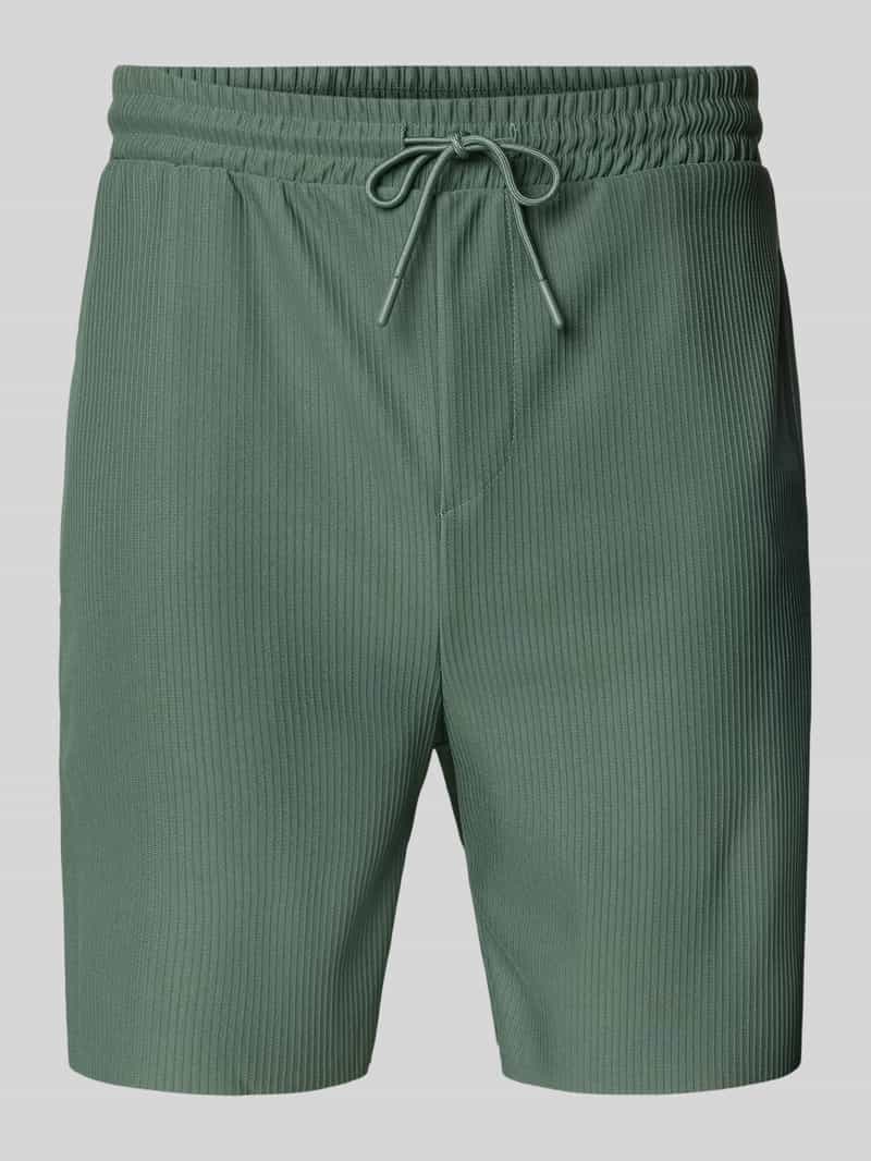 Only & Sons Regular fit korte broek met structuurmotief model 'DRUM LIFE'