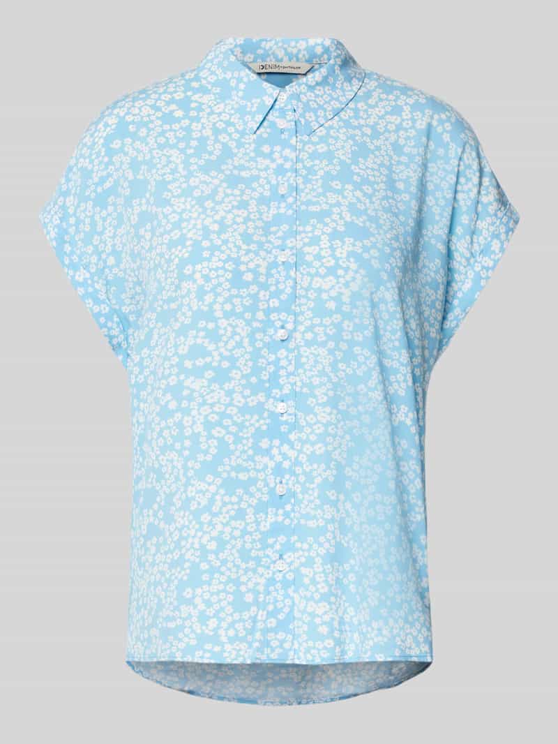 Tom Tailor Denim Shirtblouse met wijde mouwen