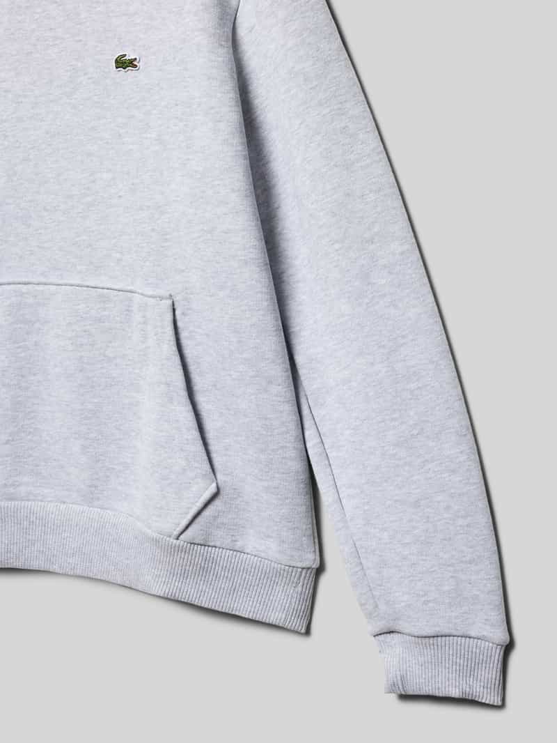 Lacoste Loose fit hoodie van katoenmix