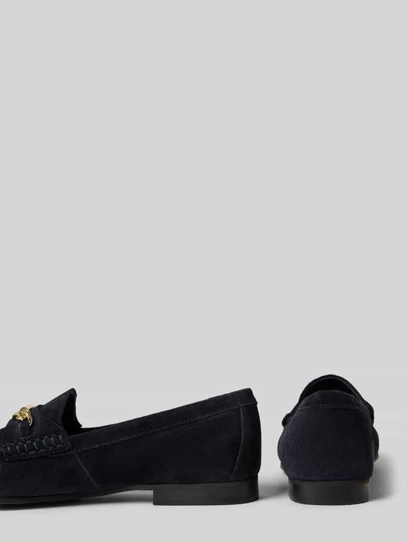 Tommy Hilfiger Loafers van echt rundersuède