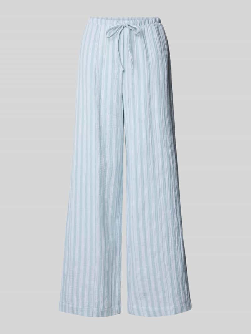 Vero Moda Regular fit stoffen broek van puur katoen model 'NANNA'