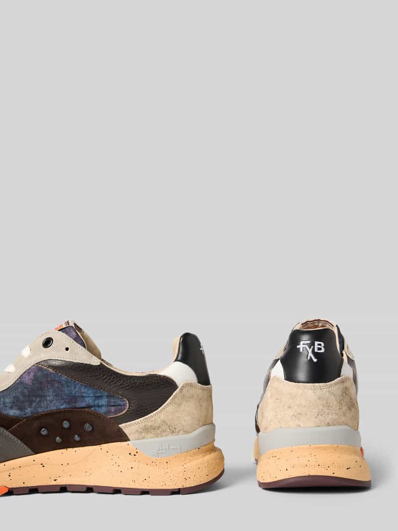 Floris van Bommel Sneakers met vetersluiting model 'De Treener'