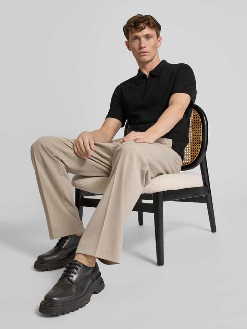 Jack & Jones Premium Regular fit poloshirt met labeldetail model 'MILANO SPRING'