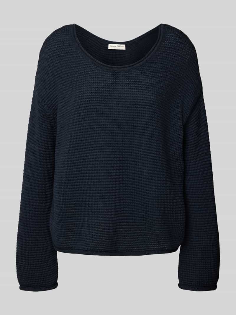Marc O'Polo Comfort fit gebreide pullover van puur katoen