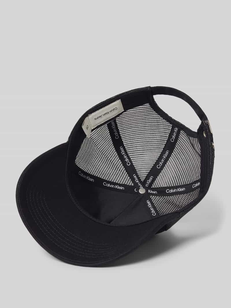 CK Calvin Klein Baseballpet met labelstitching