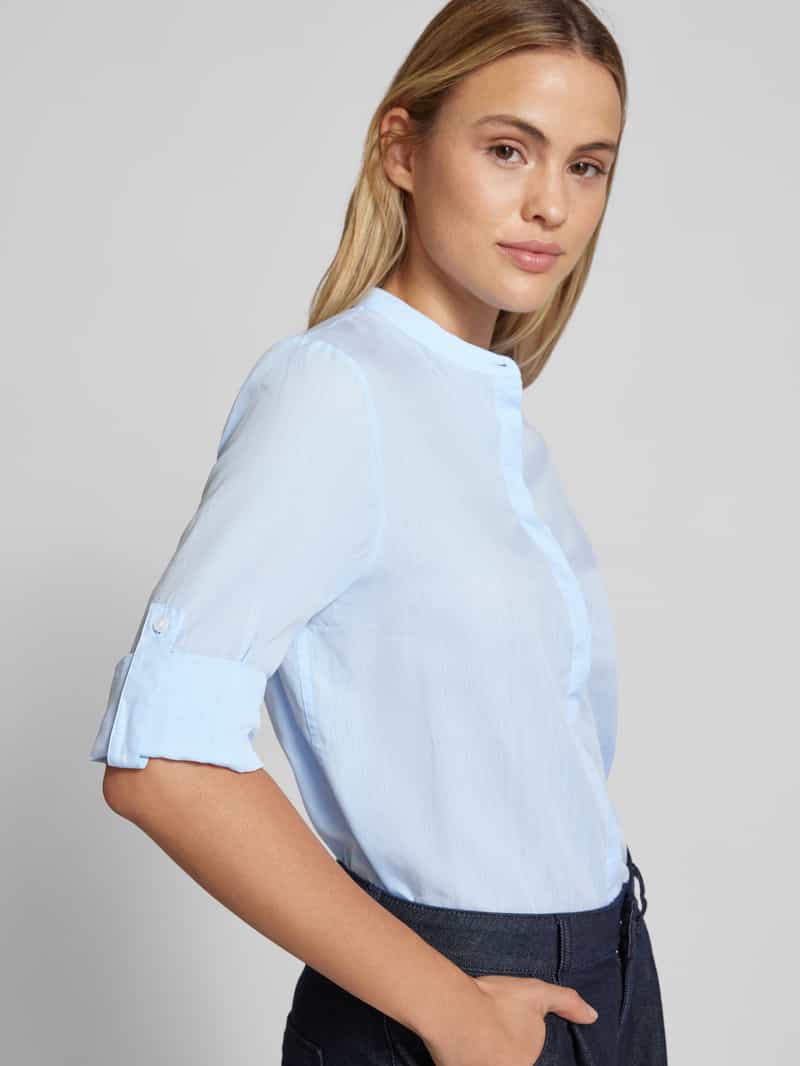 Boss Orange Regular fit overhemdblouse met opstaande kraag model 'Befelize'