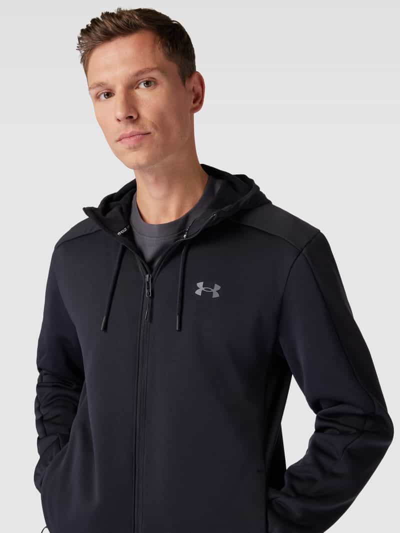 Under Armour Sweatjack met labelprint