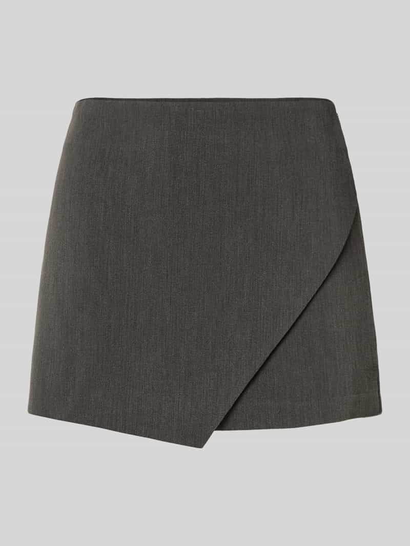 Only Regular fit skort met viscosemix model 'MIST-YASMINE'