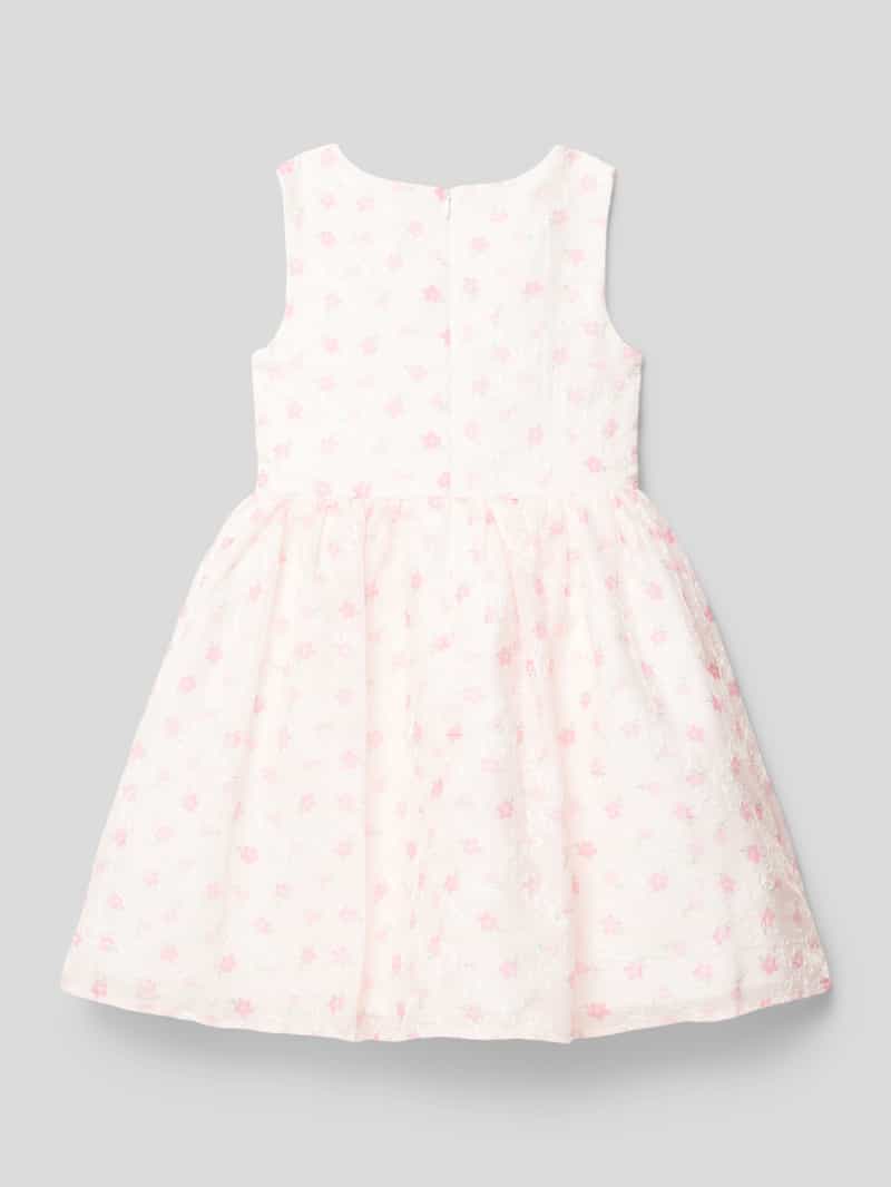 Jurk met ronde hals Happy Girls