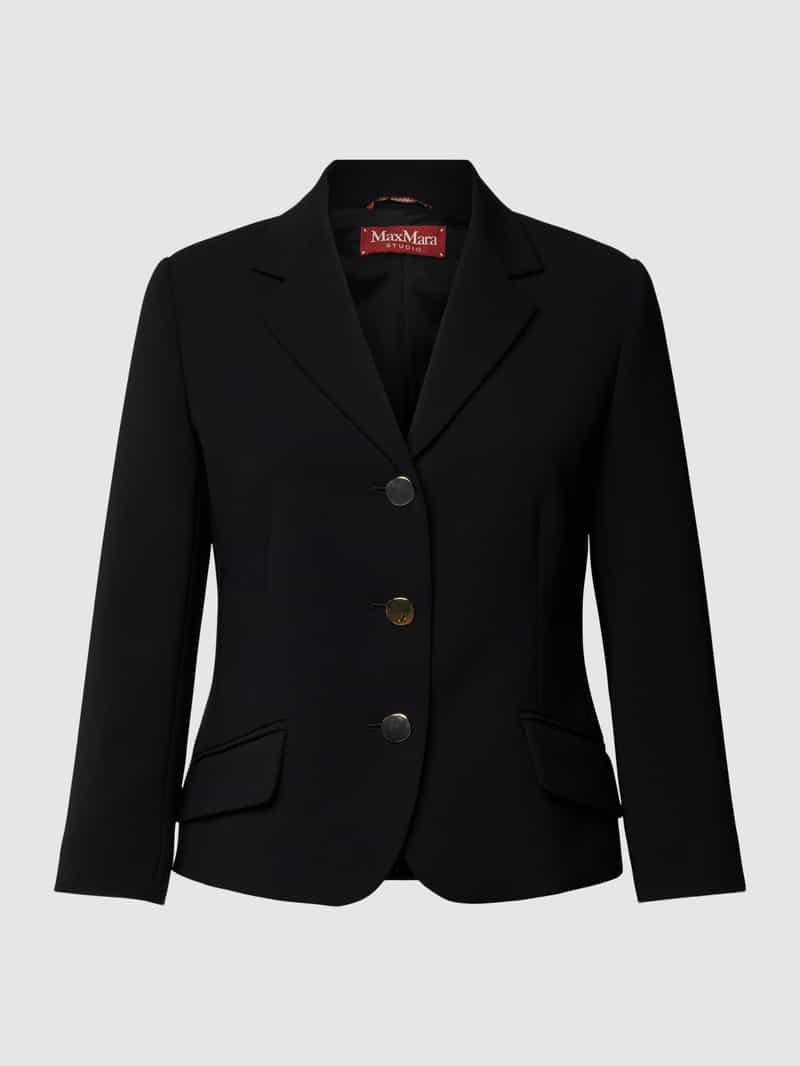 Max Mara Studio Blazer met klepzakken model 'CANCAN'