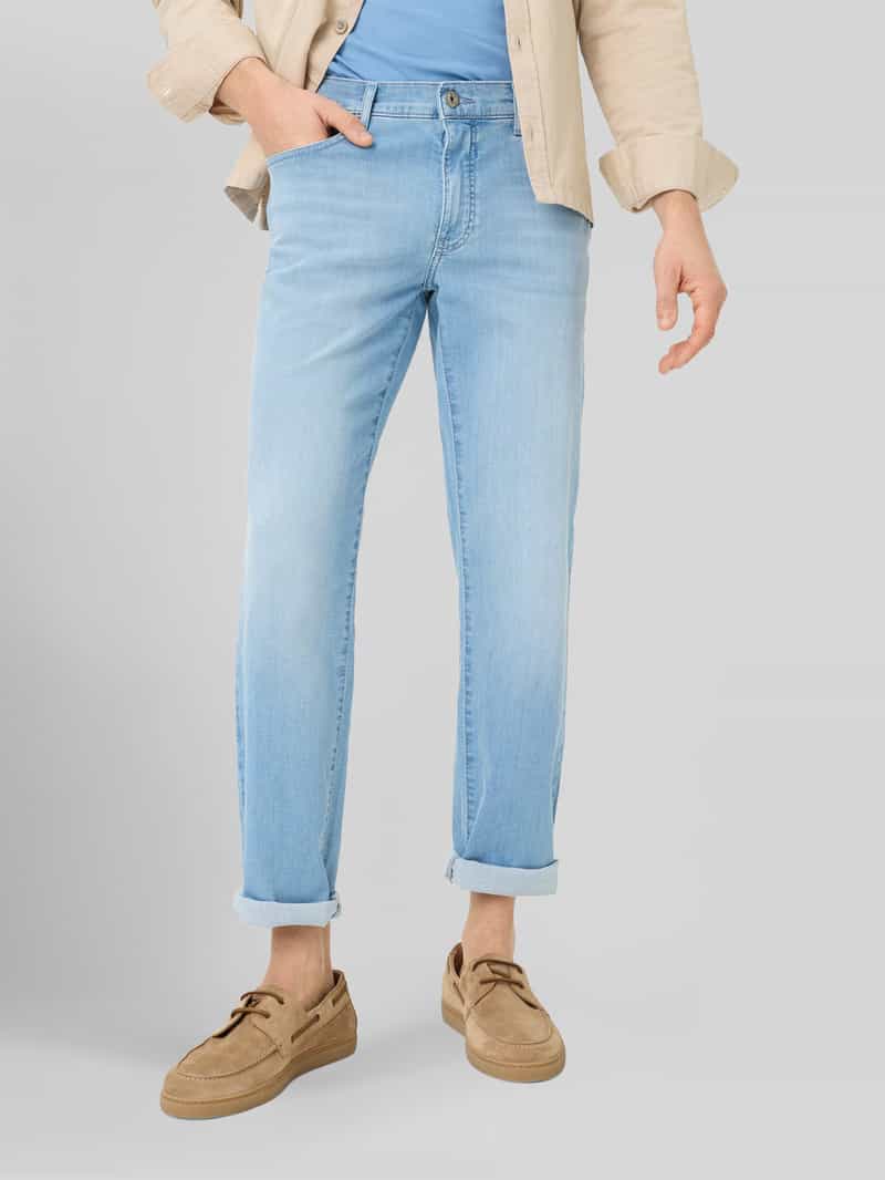 BRAX straight fit jeans van katoenmix model 'Cadiz'