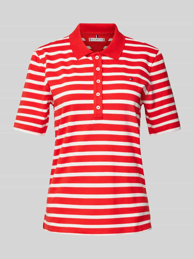 Tommy Hilfiger Poloshirt met streepmotief