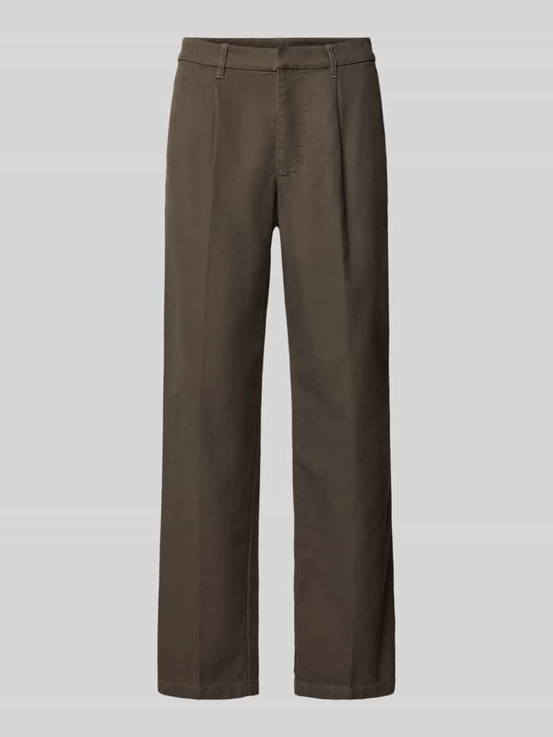 Armani Exchange Bandplooibroek met achterzakken