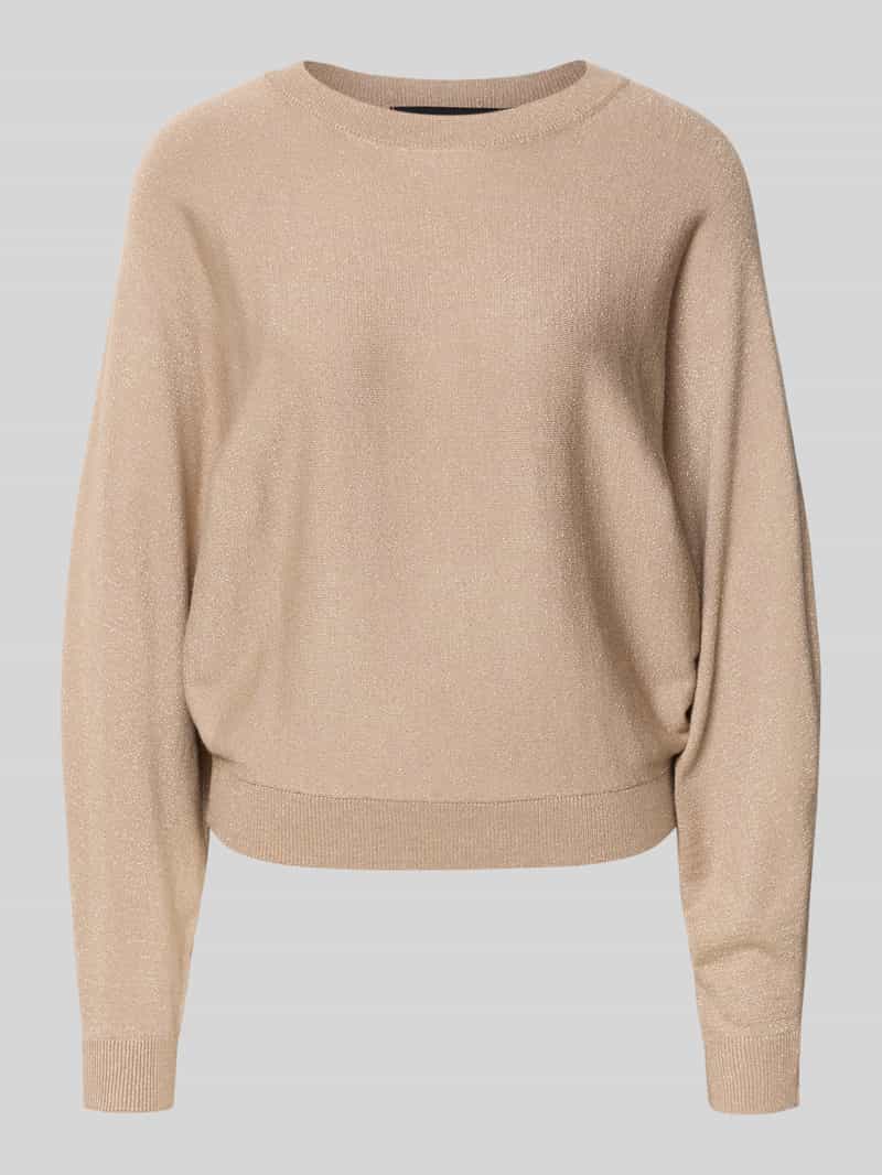 Vero Moda Relaxed fit gebreide pullover met viscosemix model 'HAPPYGLITTER'