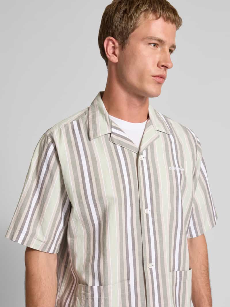 Carhartt Work In Progress Regular fit vrijetijdsoverhemd met labelstitching