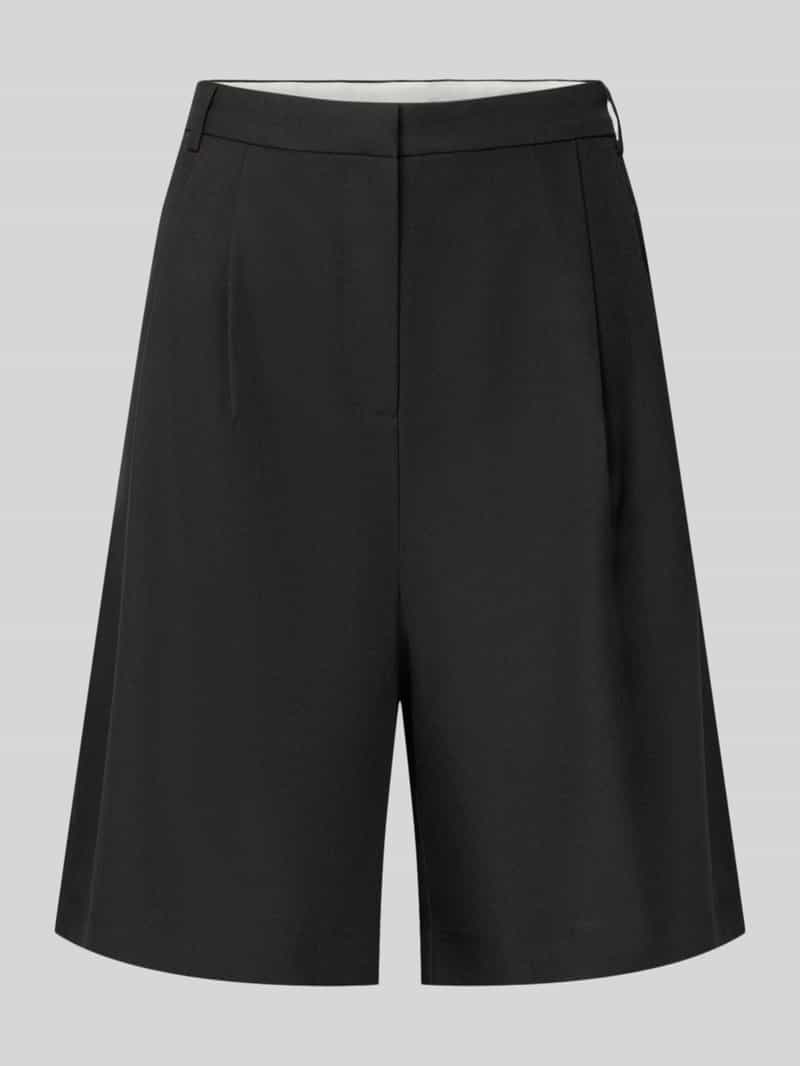 NEO NOIR Regular fit bermuda van elastische materiaalmix model 'Nika'