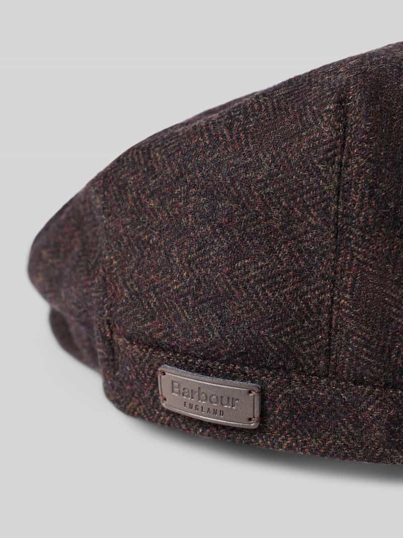 Barbour Platte pet met verstevigde klep