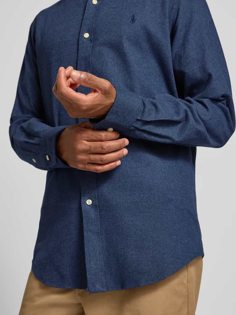 Polo Ralph Lauren Custom fit vrijetijdsoverhemd met labelstitching