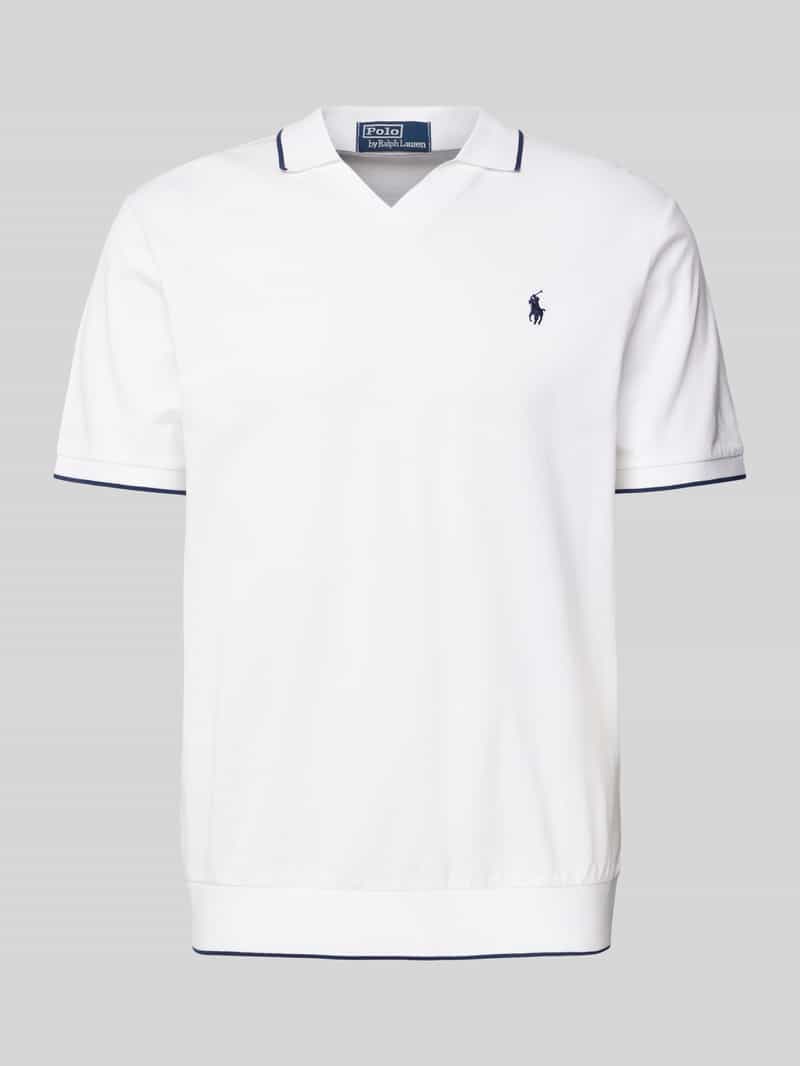 Polo Ralph Lauren Poloshirt met logostitching model 'JOHNNY'